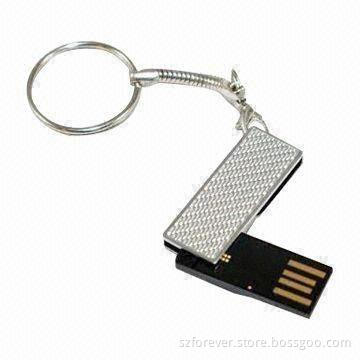 USB Flash Drive, Available in Various Colors with 512MB to 16GB Memory